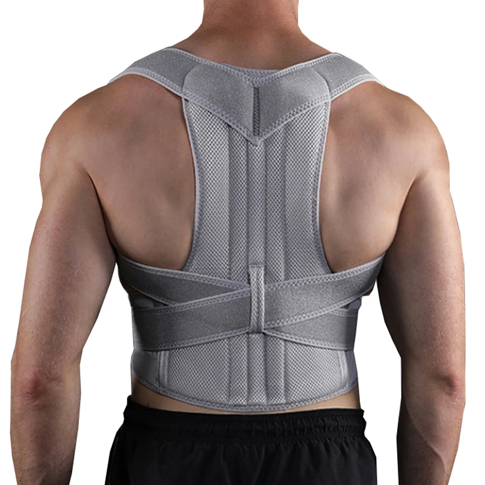 

Magnets Slouching Corrective Shoulder Orthopedic Spine Back Brace Support Scoliosis Pain Relief Posture Corrector Belt Women Men