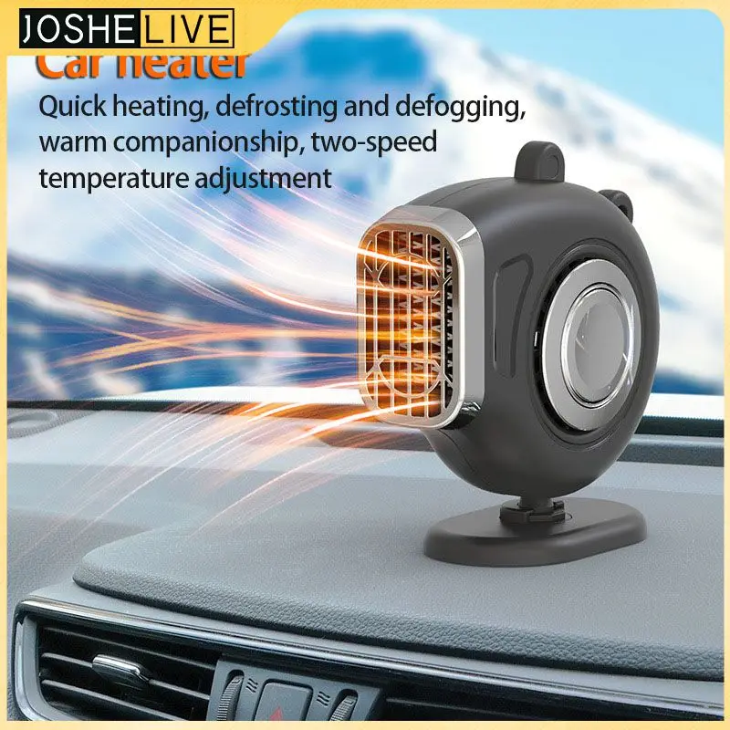 

Electric Dryer Windshield Defogging Demister Defroster Portable Warm Cold Dual Use Car Heater Universal 12v 150w Car Accessories