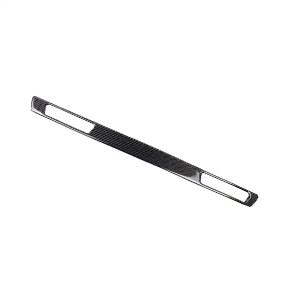 

Car Copilot Cup Holder Strip Trim Sticker Carbon Fiber Pattern Compatible For E90 E92 2005-12 Old 3 Series