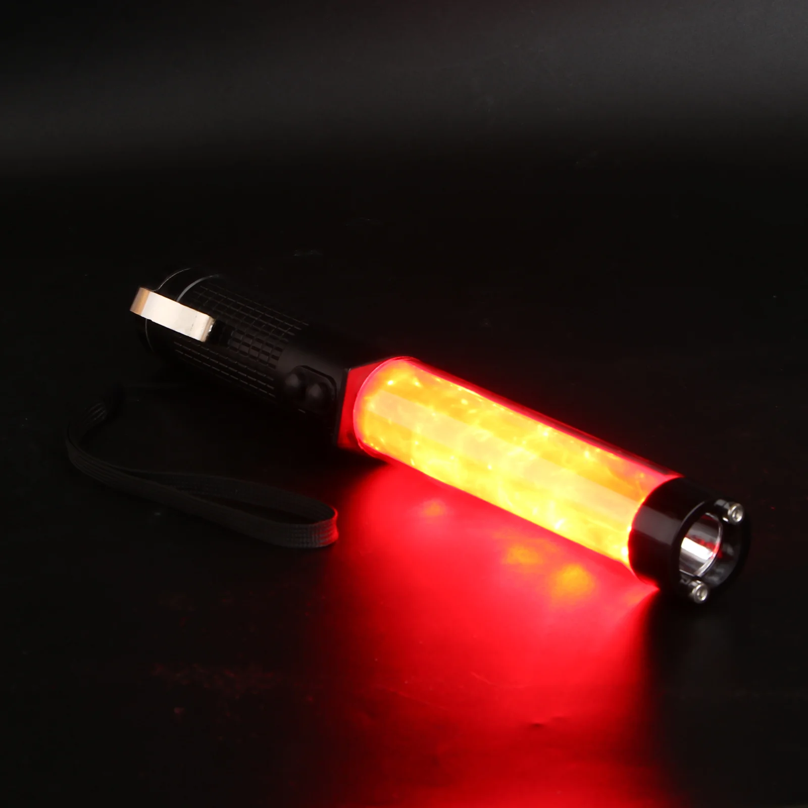 

LED Lamp Fire Control Traffic Portable Emergency Roadside Beacon Magnet Hook Fire for Outdoor Camping Use
