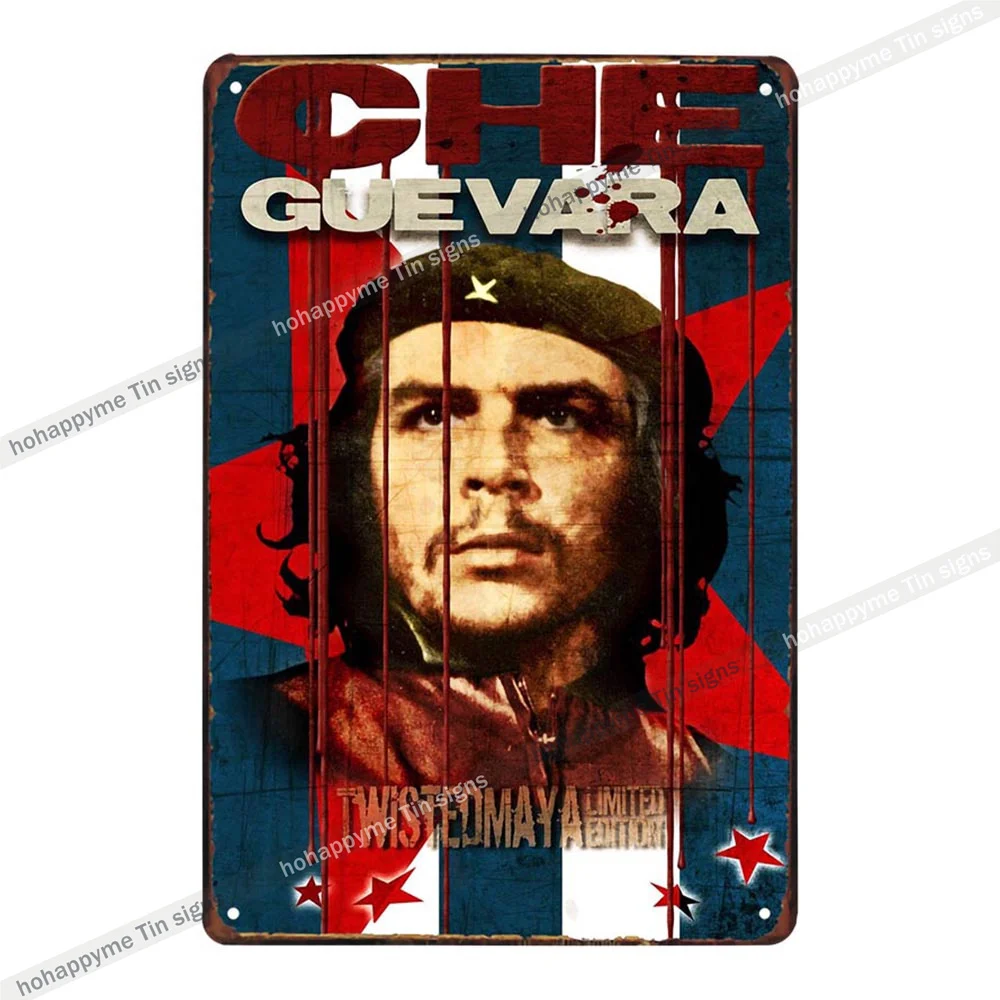 

Металлическая вывеска Че Гевара hohappyme
