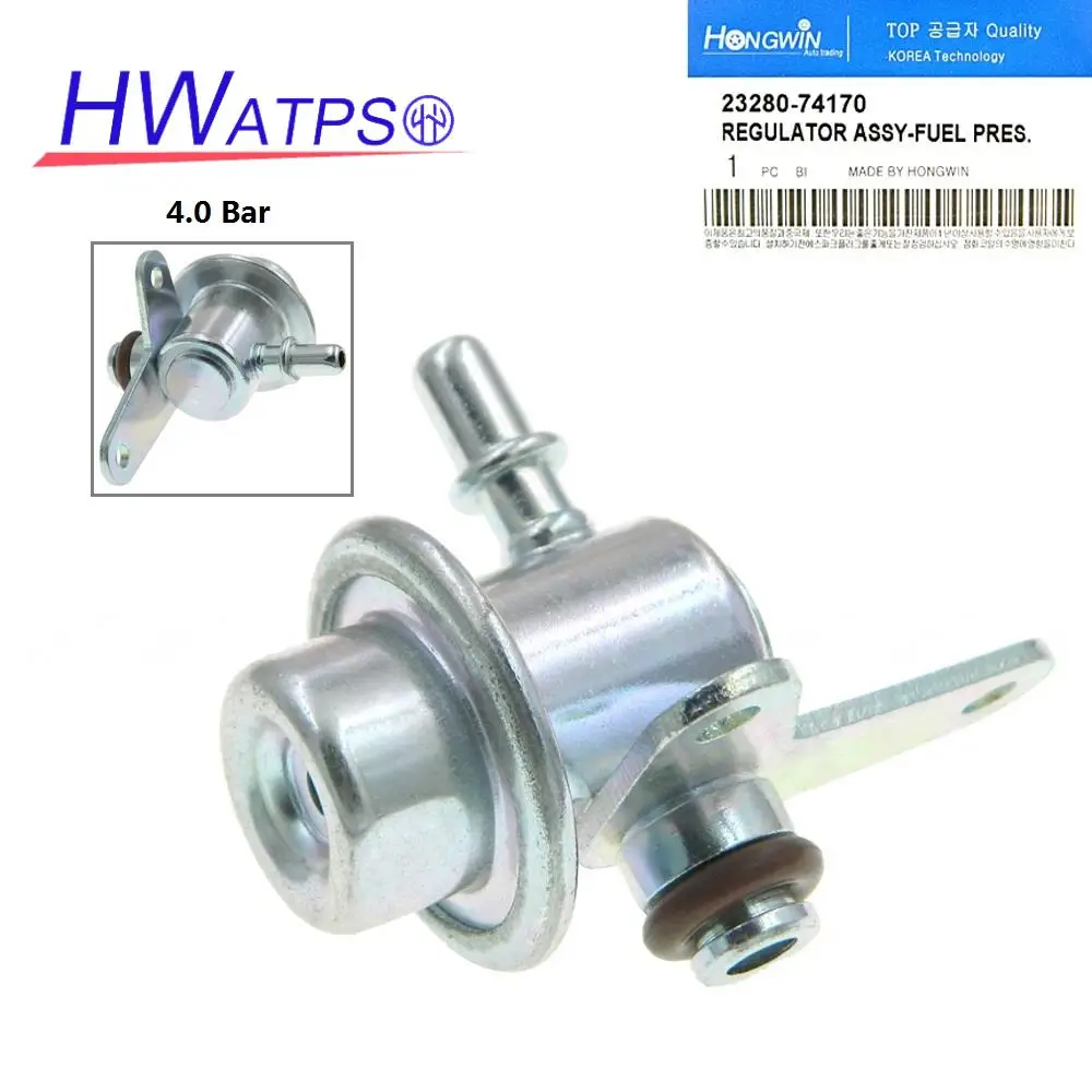 

For Lexus ES300 Toyota Camry Avalon Sienna Solara 1997-2003 Fuel Pressure Regulator 4.0 Bar 23280-74170 PR226 PR4143 PR354 22889