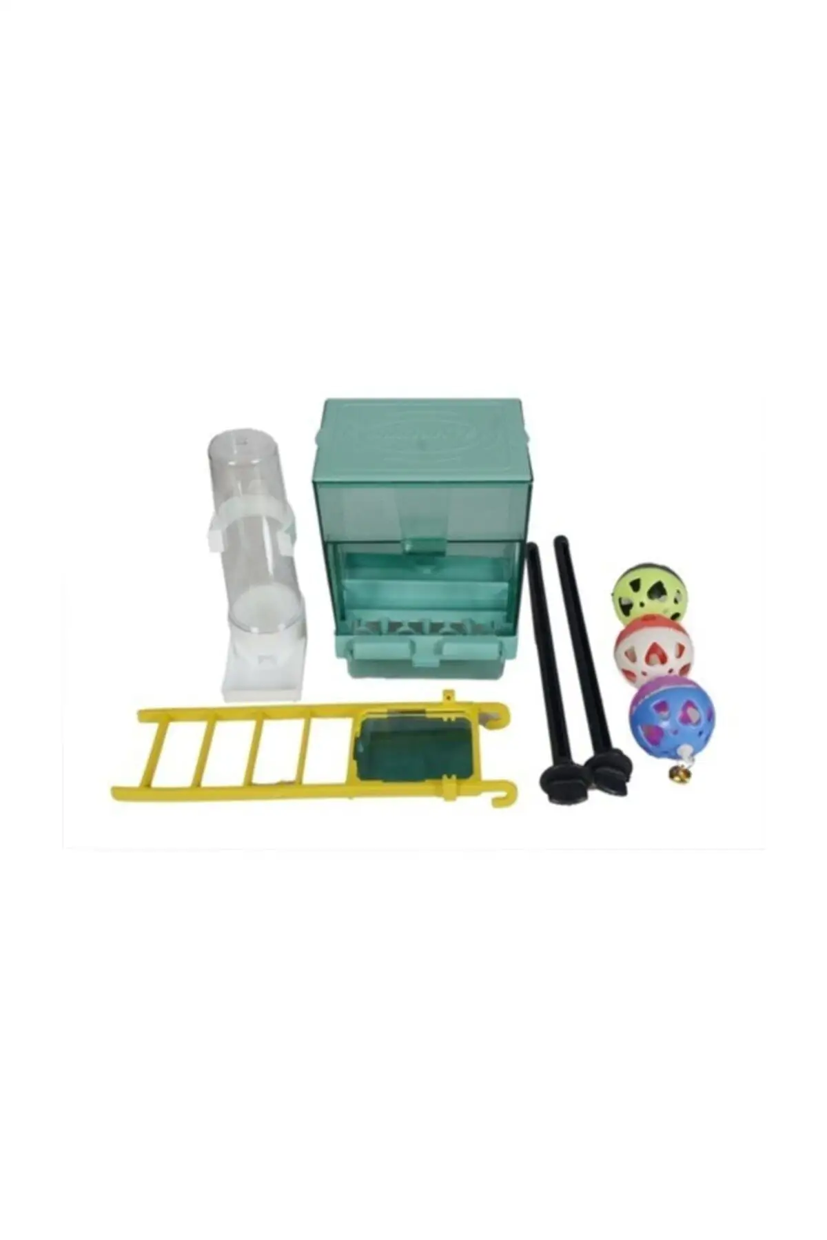 

Игрушки для домашних животных с птицами, умный кормушка Budgerigar 3 шт. Шариковый увлажняющий зеркальный лестничный набор Tunkeet