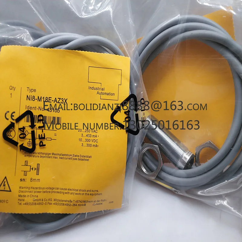 Оригинальный датчик приближения NI8-M18E-AZ3X