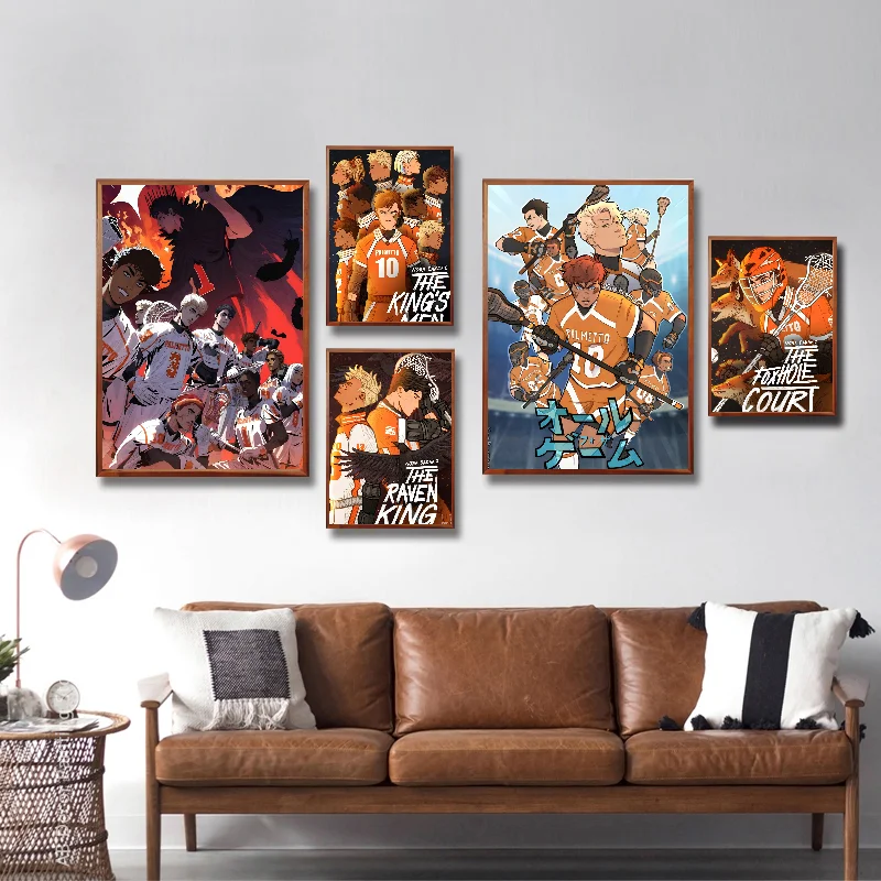 AFTG All for the Game Poster Self-adhesive Art Waterproof Paper Sticker Coffee House Bar Room Wall Decor