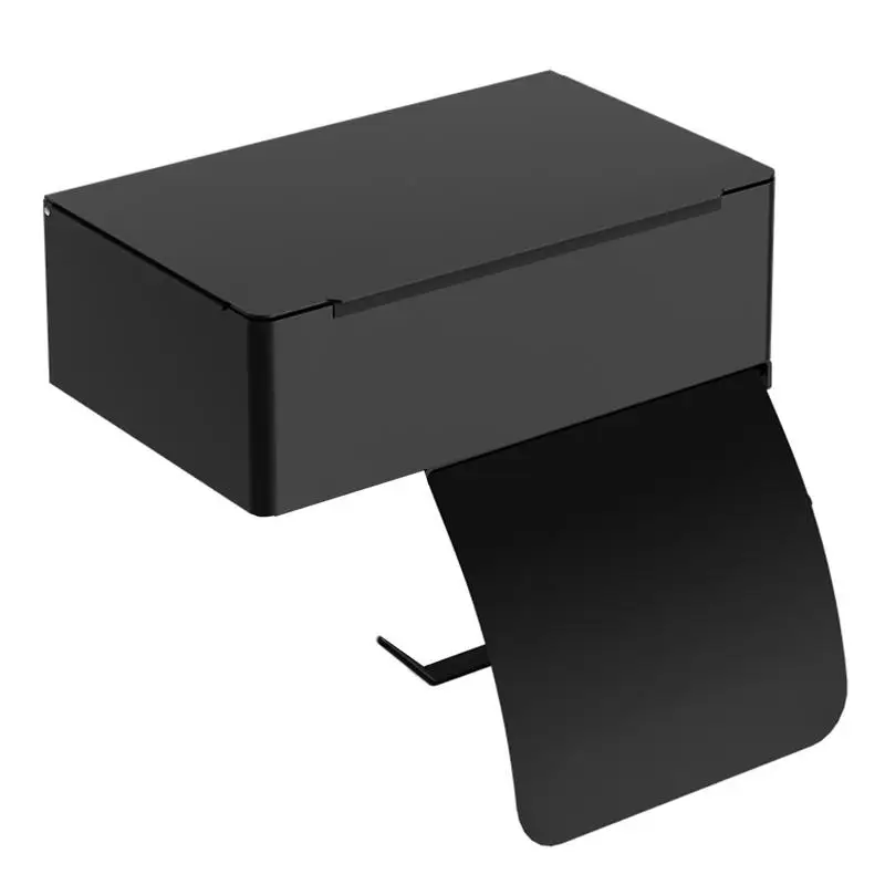 

Держатель рулона туалетной бумаги с полкой из нержавеющей стали, полированный современный держатель рулона ткани, настенный держатель для туалетной бумаги