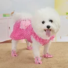 Кружевное платье принцессы для собак Одежда для домашних животных Весенняя Юбка для маленьких собак летняя тонкая юбка товары для домашних животных модная Милая одежда 2022