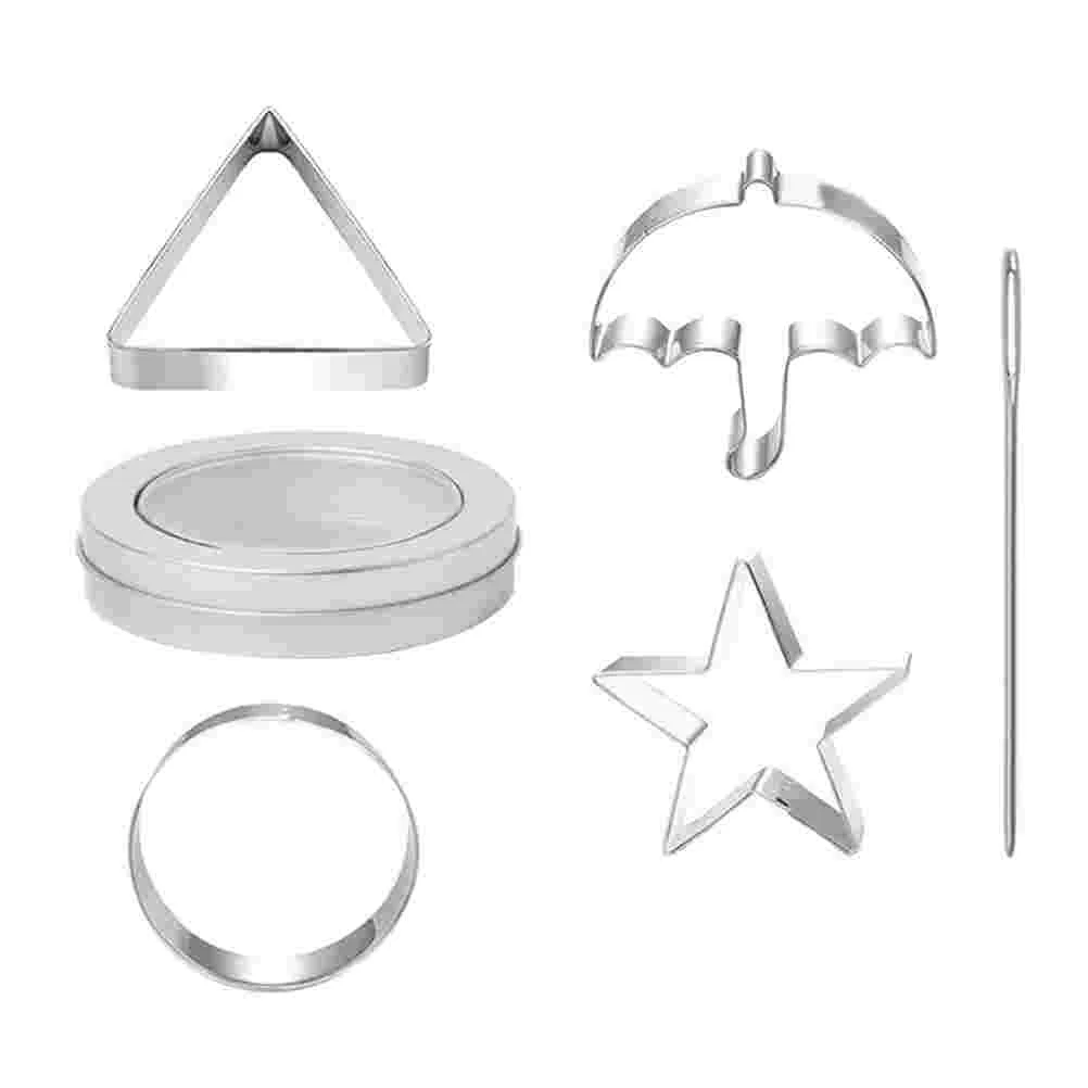 

Korean Candy Dalgonakit Moldcookie Biscuit Triangle Molds Circle Biscuits Christmas Cake Sugar Fondant Game Making