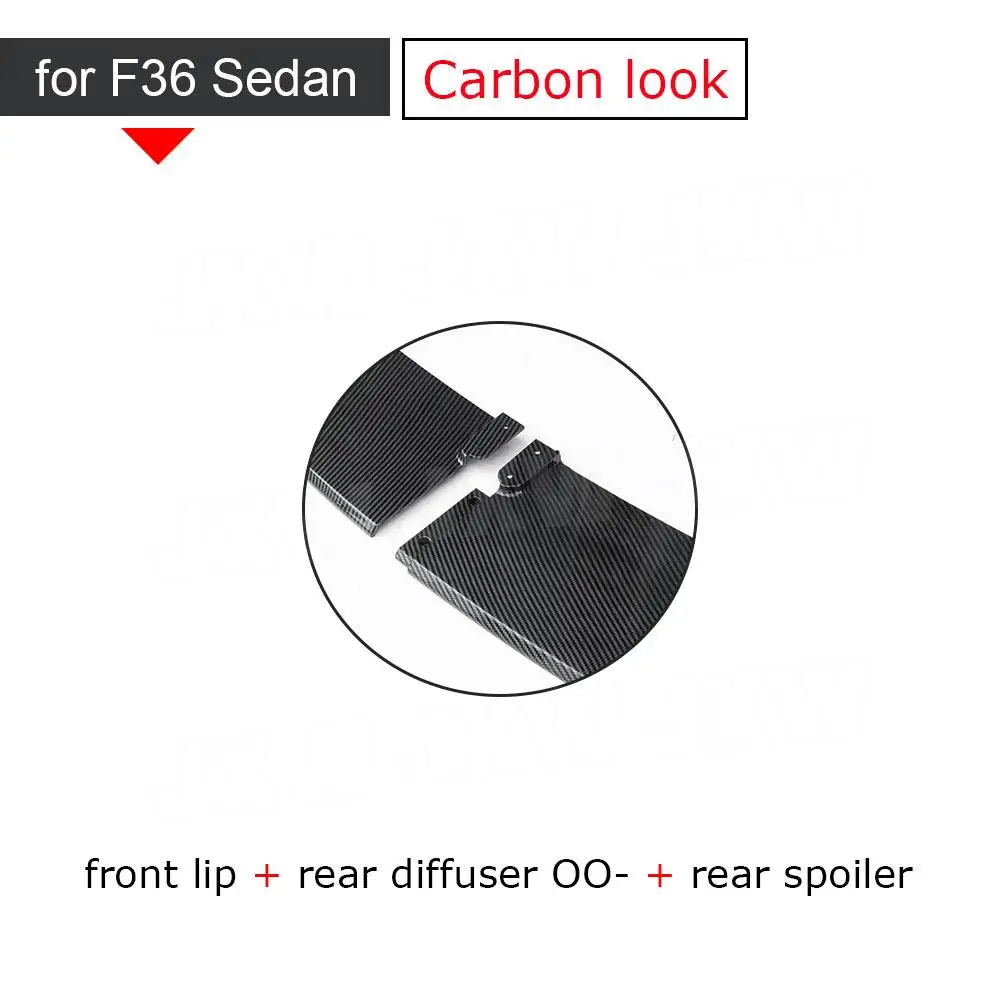 Для BMW 4 серии M Sport F32 F36 2014 г. без кабриолета передняя губа задний спойлер багажника