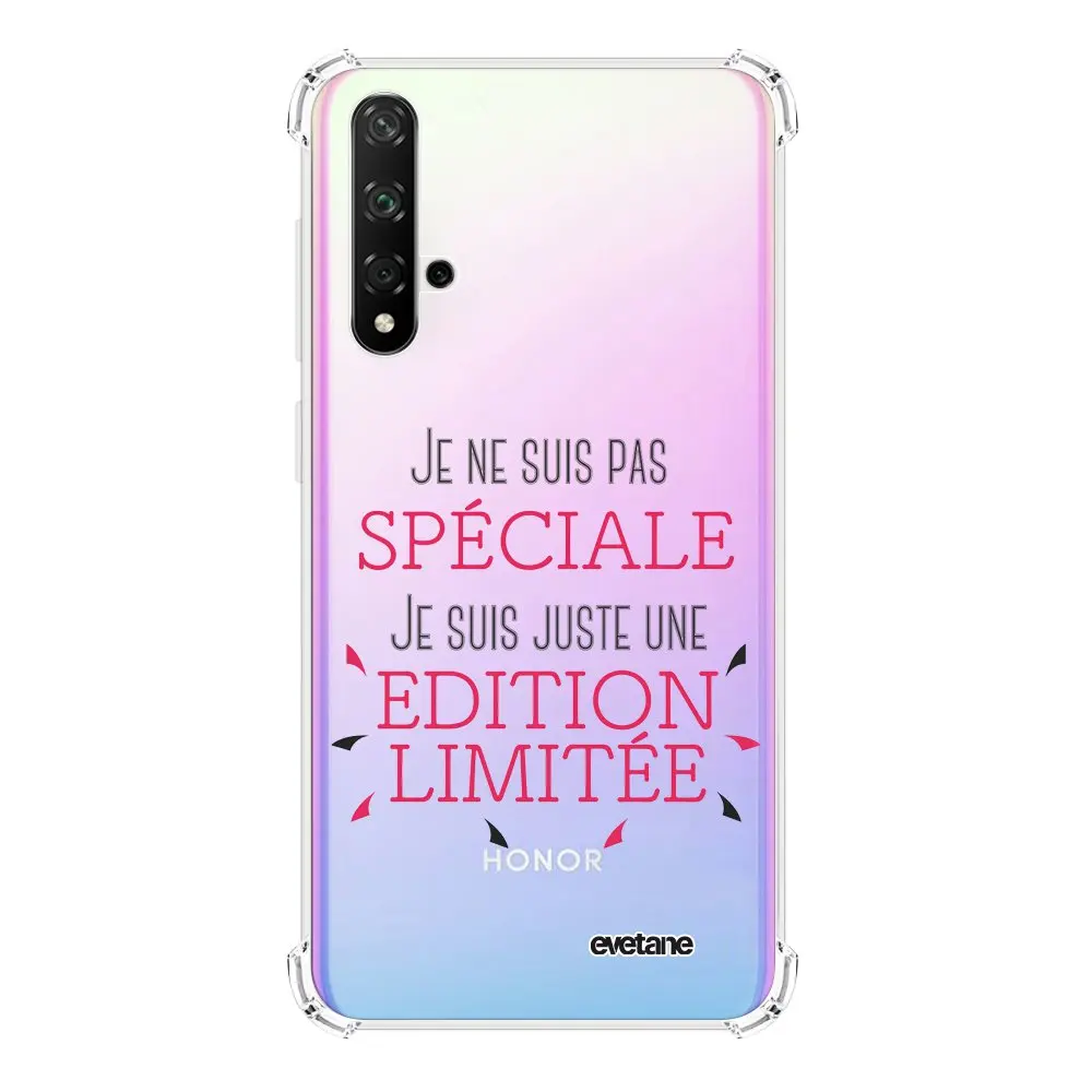 Прозрачный чехол Honor 20 противоударный мягкий усиленный под углом Специальный