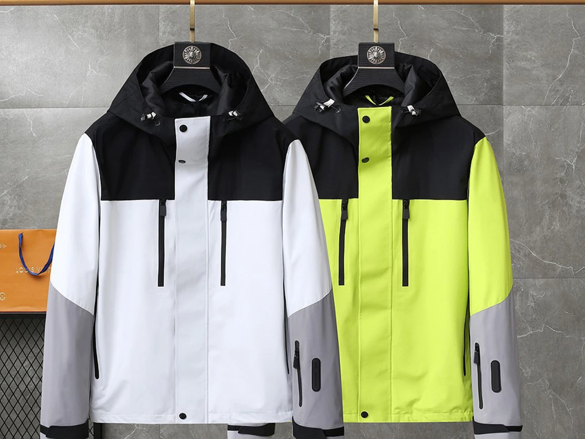 

2023 Autumn And Winter New Men's Hooded Jacket Fashion Casual Style High Quality Waterproof Fabric Outdoor Hardshell Jacket