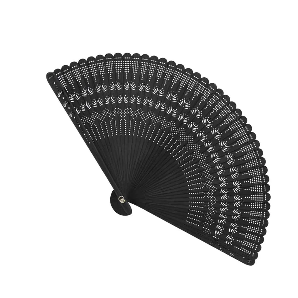 

Fan Fans Folding Hand Silk Handheldvintage Womendancing Chinese Foldable Wedding Held Paper Japanese Decorative De Wooden