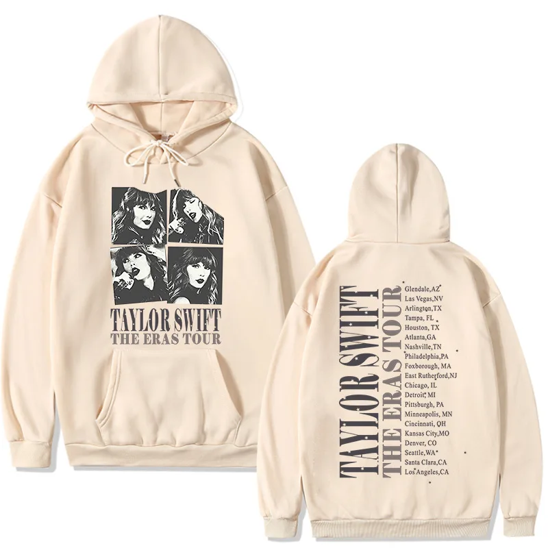 

Taylor The Eras Tour Concert Gift For Fans Hoodies Midnight Album Swift Print Sweatshirt Women Men Pullover Hooded y2k Clothes