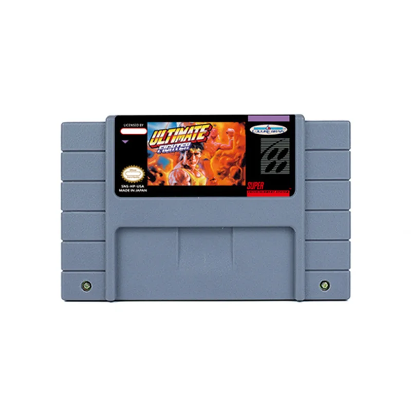 

Ultimate Fighter Action Game for SNES 16 Bit Retro Cart Children Gift