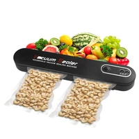 food vacuum sealer food packaging machine film sealers vacuum packer with 10pcs vacuum sealer bag kichen accessories
