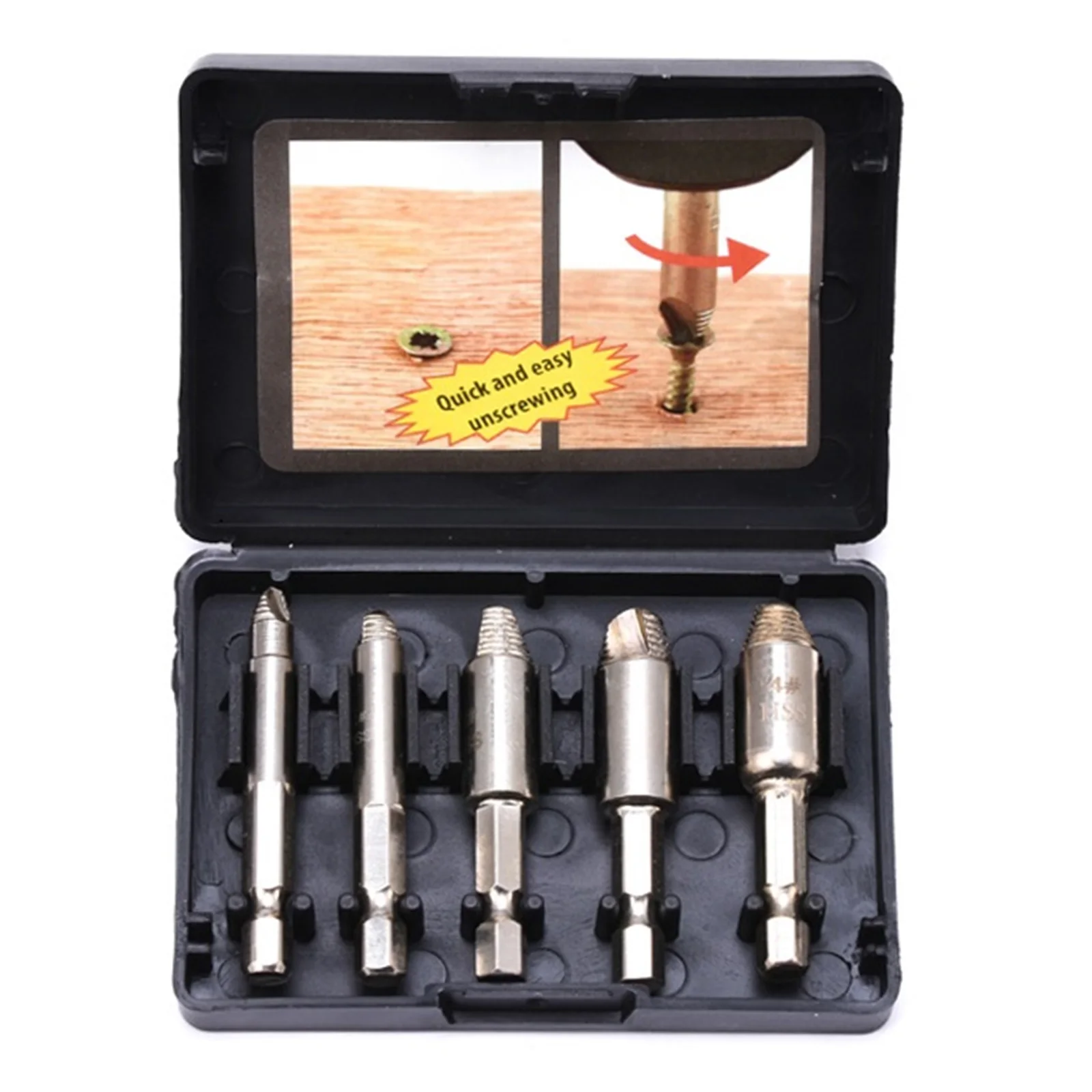 

5 шт./компл. инструмент для удаления поврежденных винтов