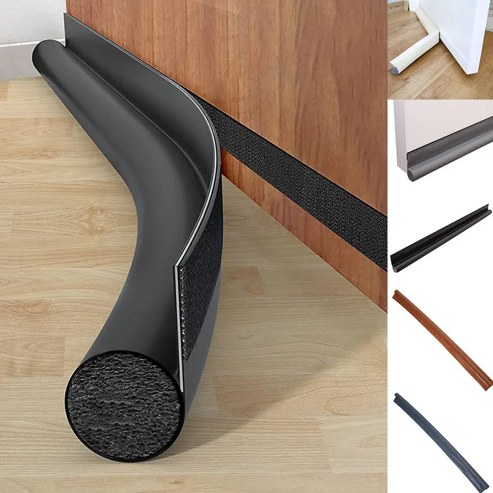 

Door Draft Stopper Weather Stripping Door Sweep Adjustable Under Door Draft Blocker Insulator Weatherstrip House Acoustic Foam