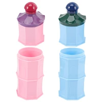2 pcs baby food 3 layer travel travel protein powder container powder dispenser protein powder travel container for