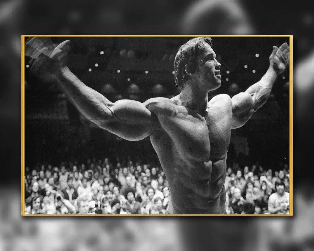 A13 ARNOLD SCHWARZENEGGER Бодибилдинг Мотивационная гигантическая сильная наклейка на
