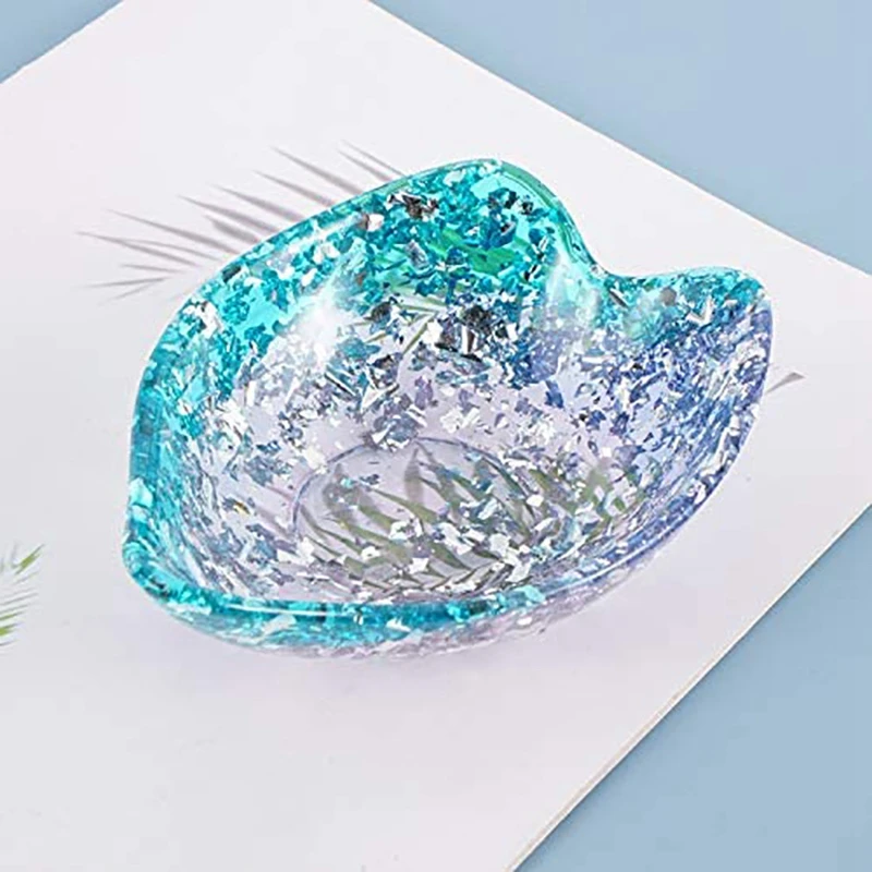 Силиконовая форма для посуды/форма подноса из смолы DIY ювелирных изделий кольцо