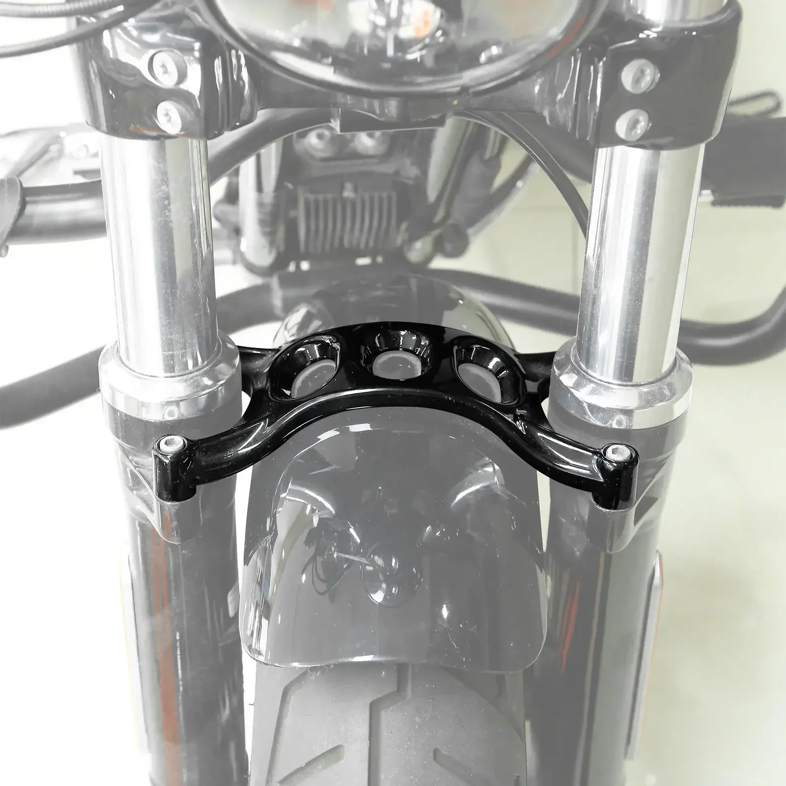 Для Harley Forty Eight 48 XL1200X 2010-2021 детали мотоцикла передняя вилка распорка крыла