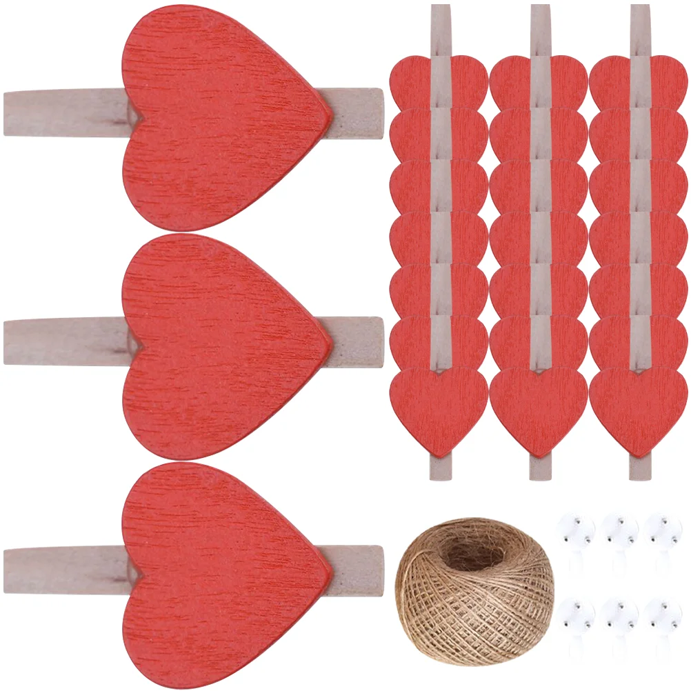 

Wooden Clip Photo Clips Ball String Clothes Pin Small Clothespin Colorful Clothespins Craft