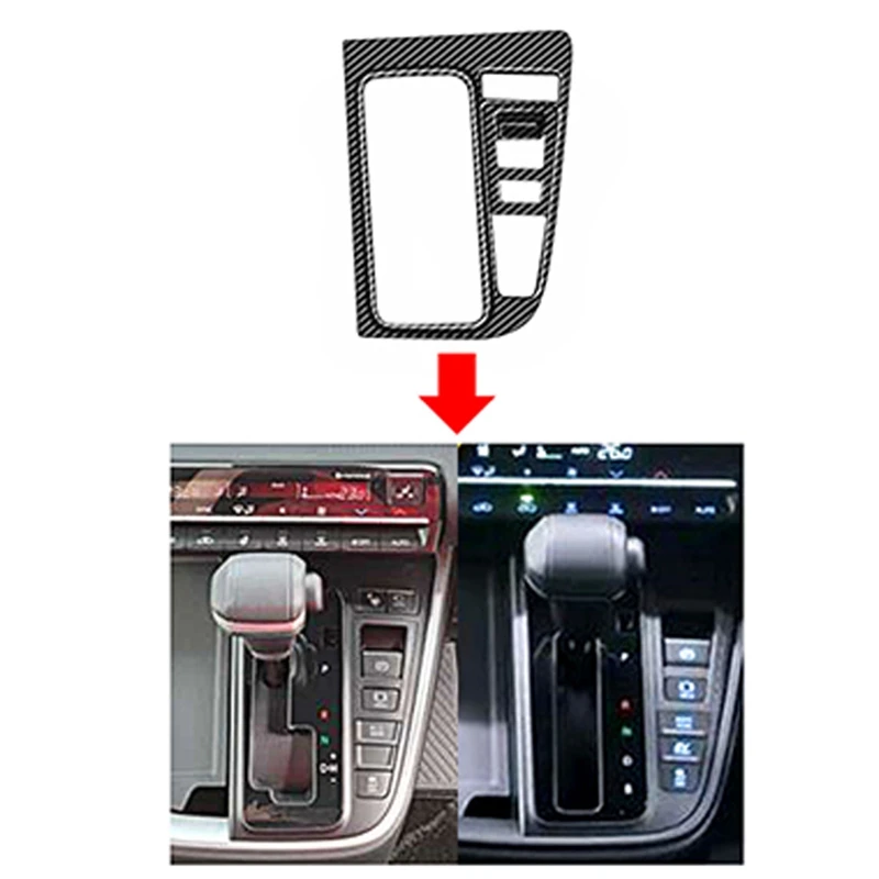 Автомобильная задняя крышка переключения передач наклейка на обшивку для Toyota AI
