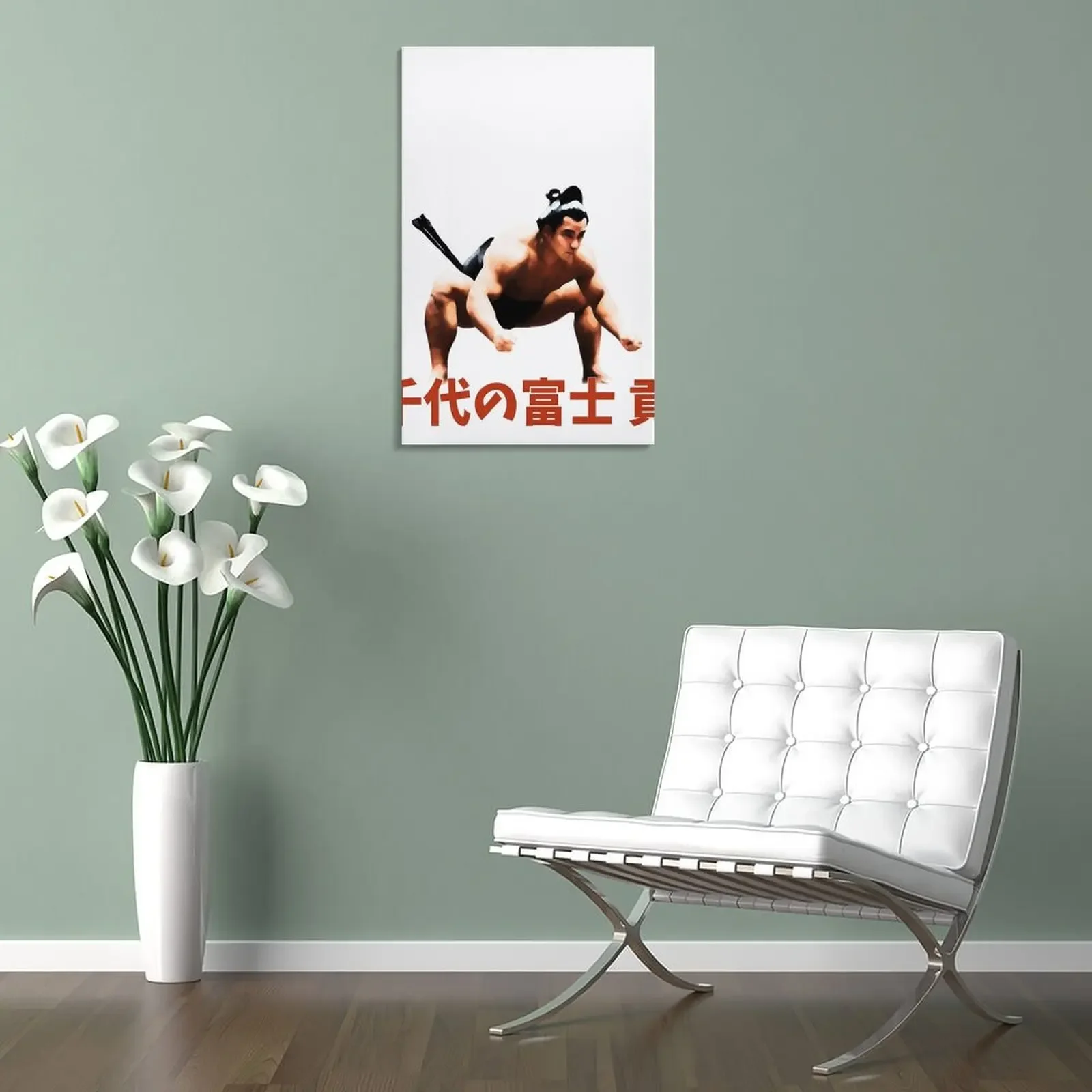 Yokozuna C Moyofuji Mitsugu Волк Холст Картина винтажный домашний декор декоративная картина