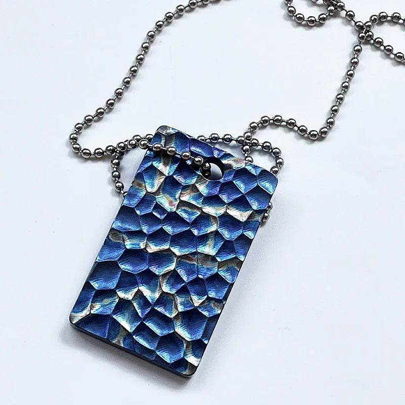 Подвеска-бирка для собак из титанового сплава