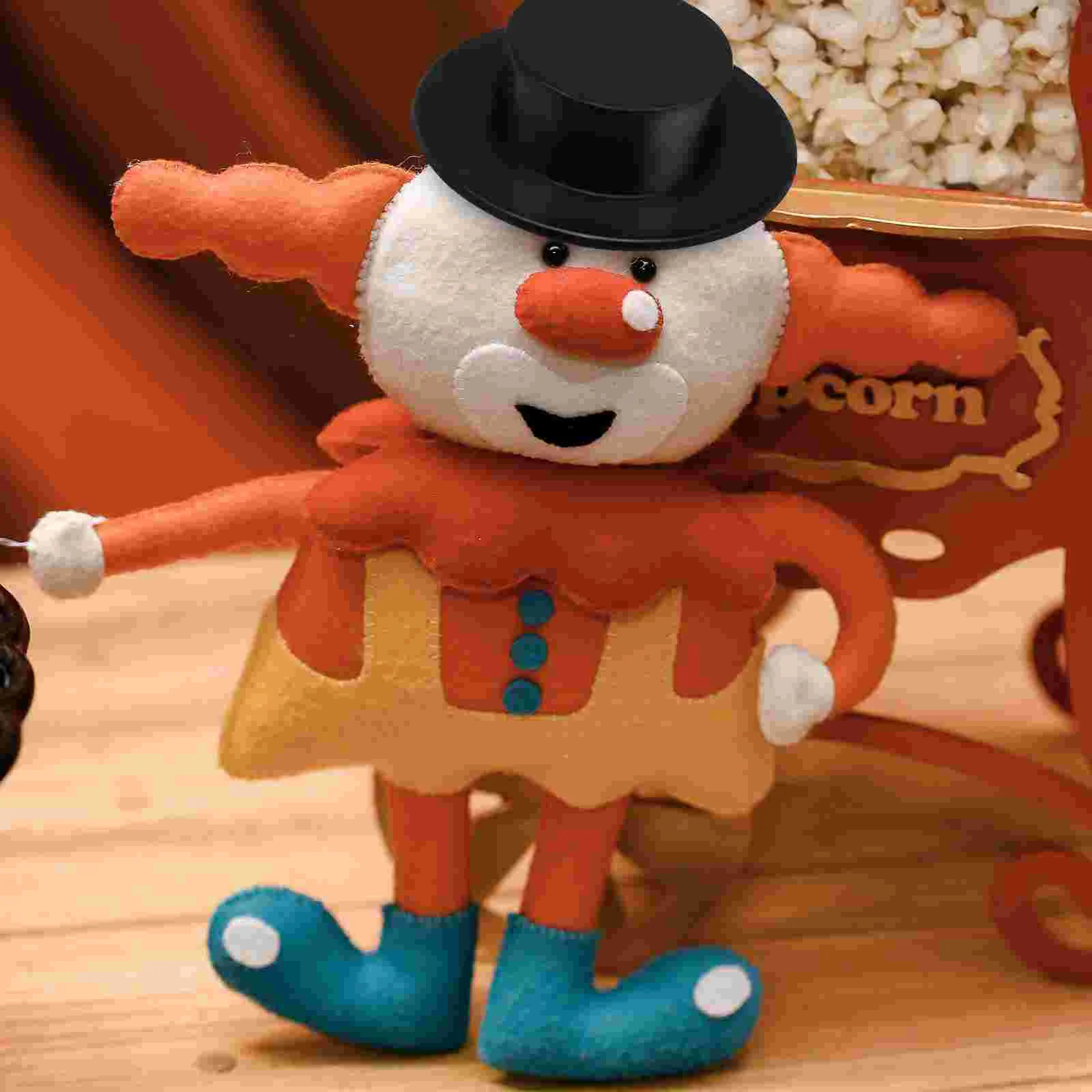 60 шт. пластиковая шляпа клоуна мини-шляпы ведьмы для поделок верхние