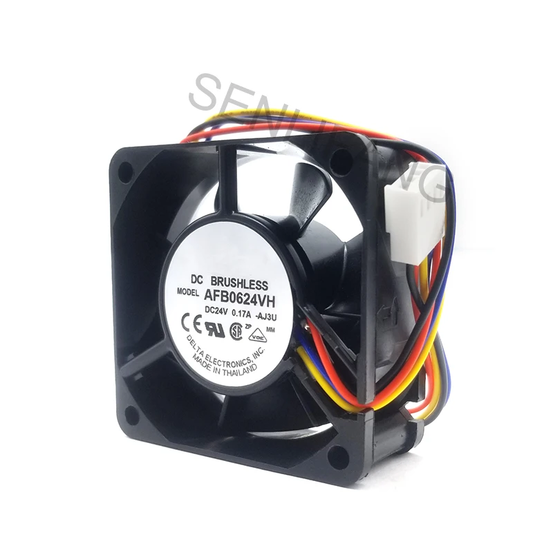 Новый Кулер Для Delta AFB0624VH -AJ3U DC24V 0.17A четыре линии инверторного охлаждающего вентилятора