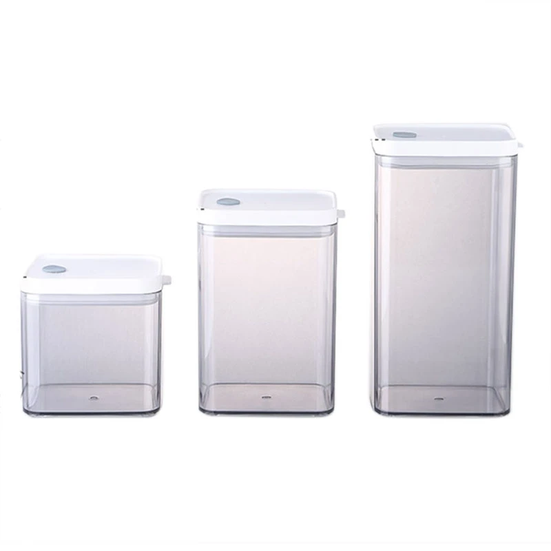 

Прозрачный герметичный контейнер для хранения, коробка для макаронных изделий, многозернистый герметичный контейнер, пластиковый инструм...