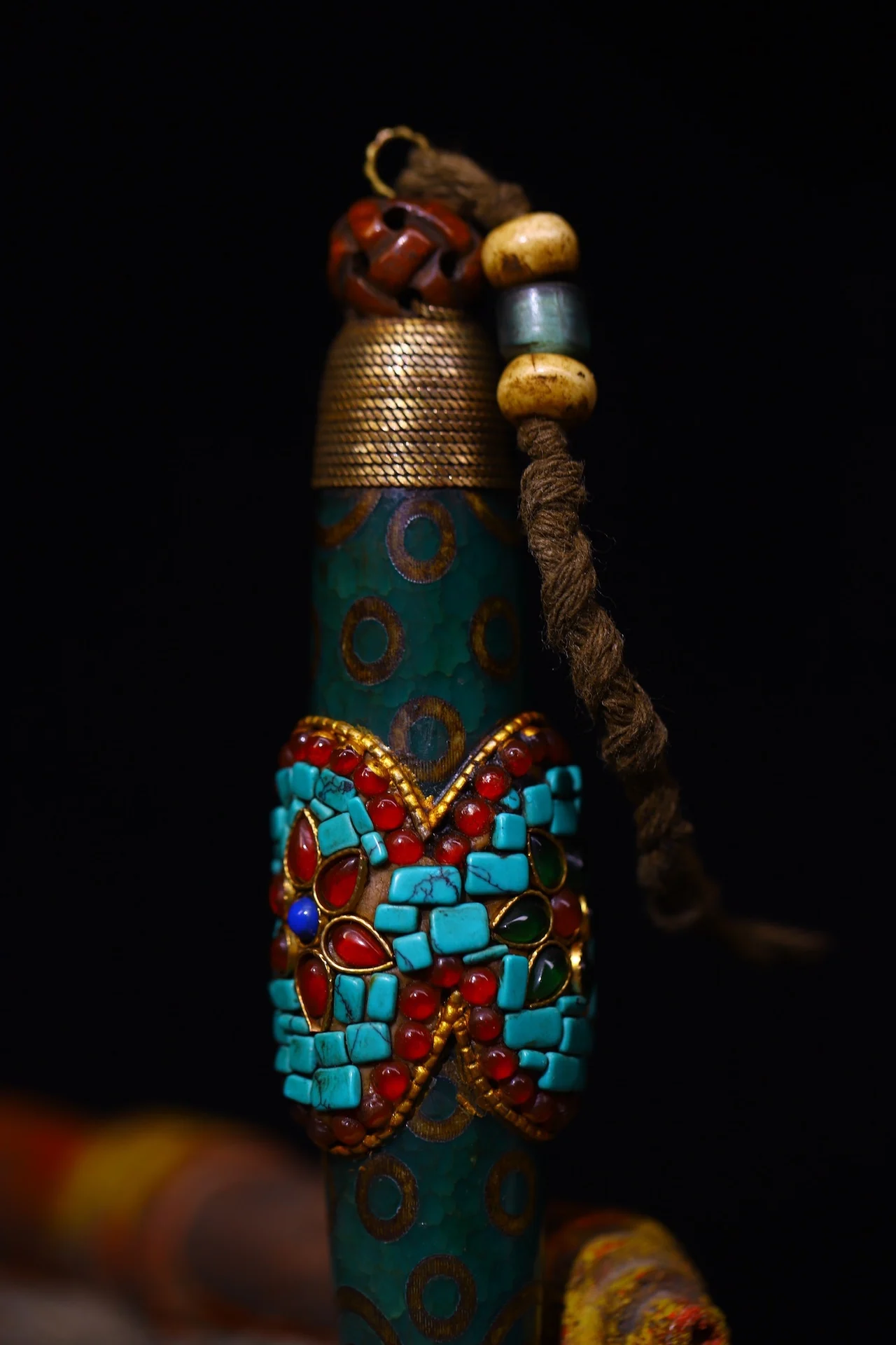 5 &quotКоллекция тибетского храма старый натуральный агат мозаика драгоценный