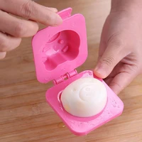 1 pcs boiled egg mold cute cartoon diy egg ring mould bento maker cutter decoratin rice ball kitchen accessories for kitchen