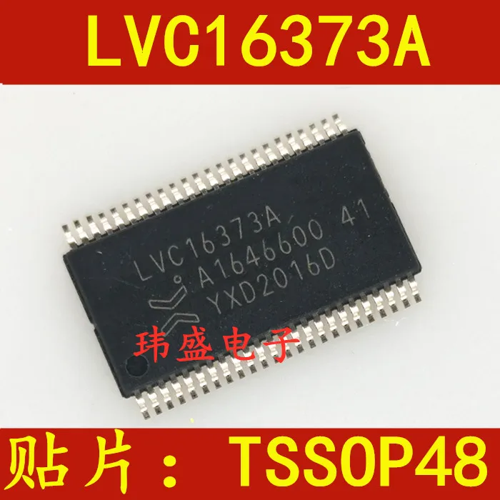 

10 шт./лот 74LVC16373ADGG LVC16373A DIC 5V TSSOP48