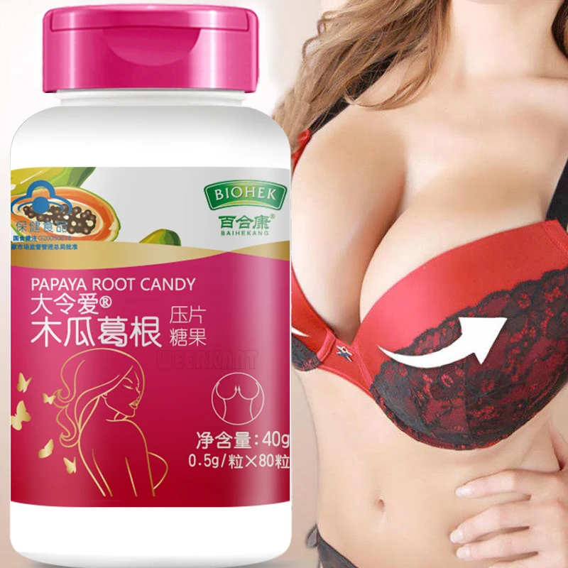 

Pueraria Mirifica Papaya Extract Capsules Supplement for Breast Enhancement Breast Enlargement