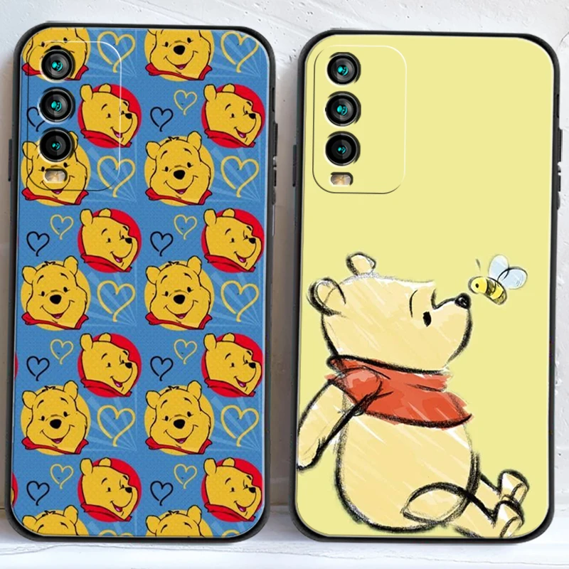 

Disney Pooh Bear Phone Cases For Xiaomi Redmi Note 11T 11 Pro 4G 5G Redmi Note 11 4G 11 5G Funda Back Cover Soft TPU