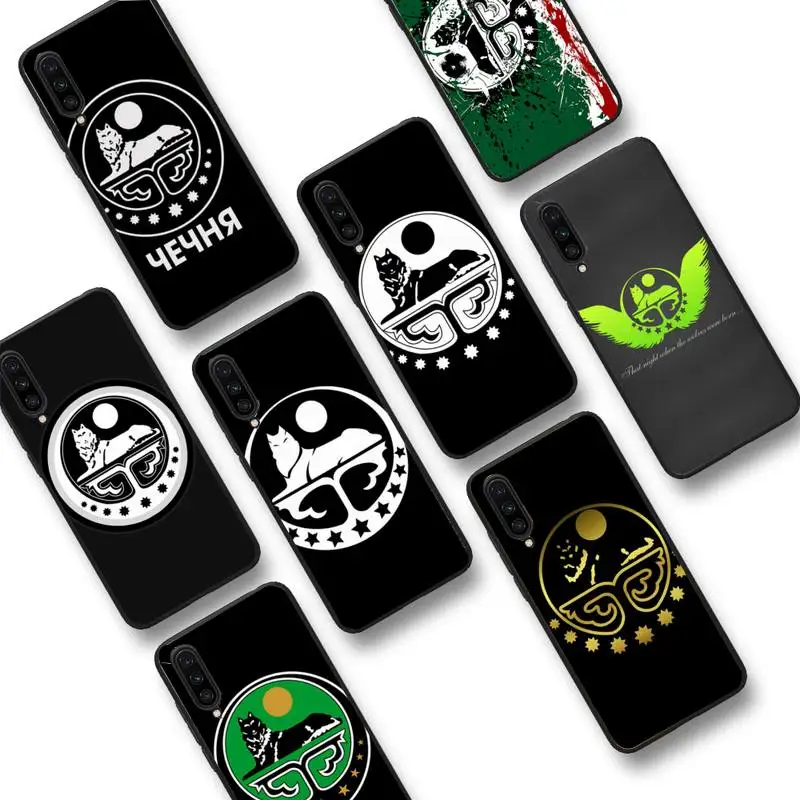 

Chechen Coat Of Arms Phone Case for Samsung S20 lite S21 S10 S9 plus for Redmi Note8 9pro for Huawei Y6 cover