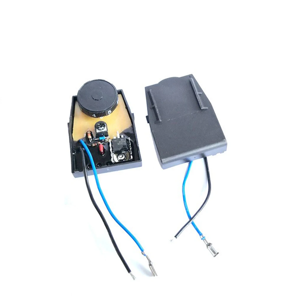 

Angle Grinder Speed Control Trigger Switch Black Plastic Casing 5-speed Adjustment For 6-100 Angle Grinder Power Tool Parts