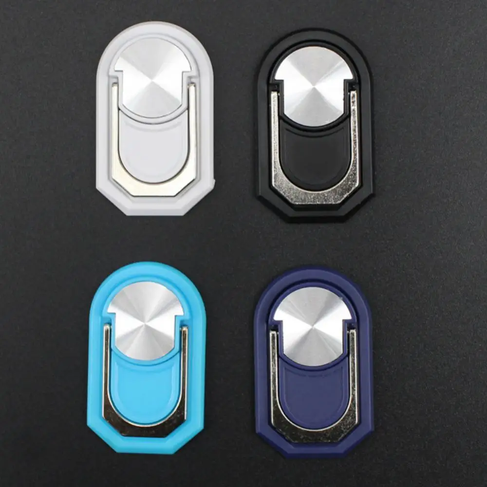 

Portable Desktop Phone Stand Finger Grip Holder Kickstand Smartphone Mount Finger Ring Bracket Mobile Phone Bracket