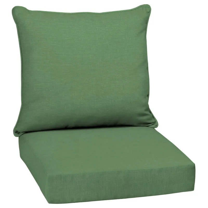

Outdoor Deep Seating Cushion Set 24 x 24, Moss Green Leala