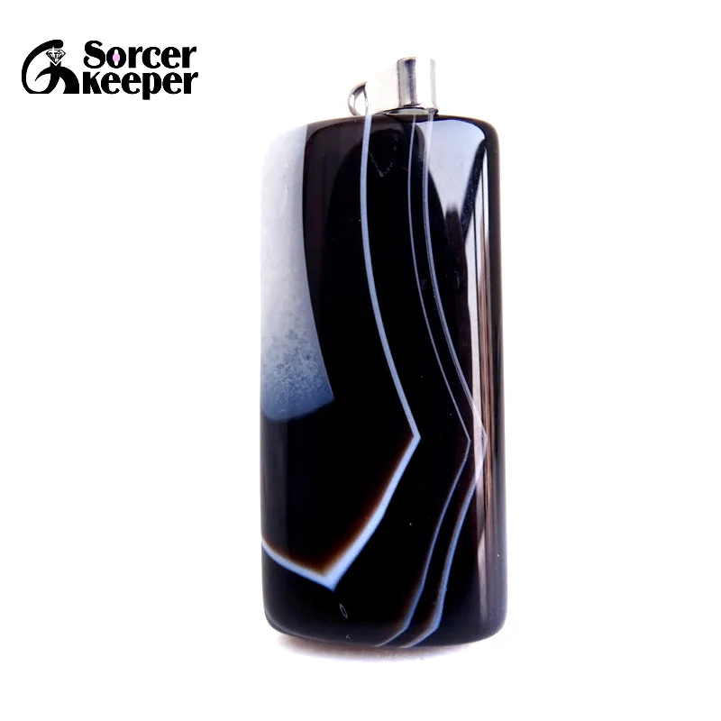 

Ожерелья с цепочкой для женщин и мужчин, оптовая продажа, натуральный драгоценный камень из Ботсваны и агата для изготовления ювелирных изделий BK499