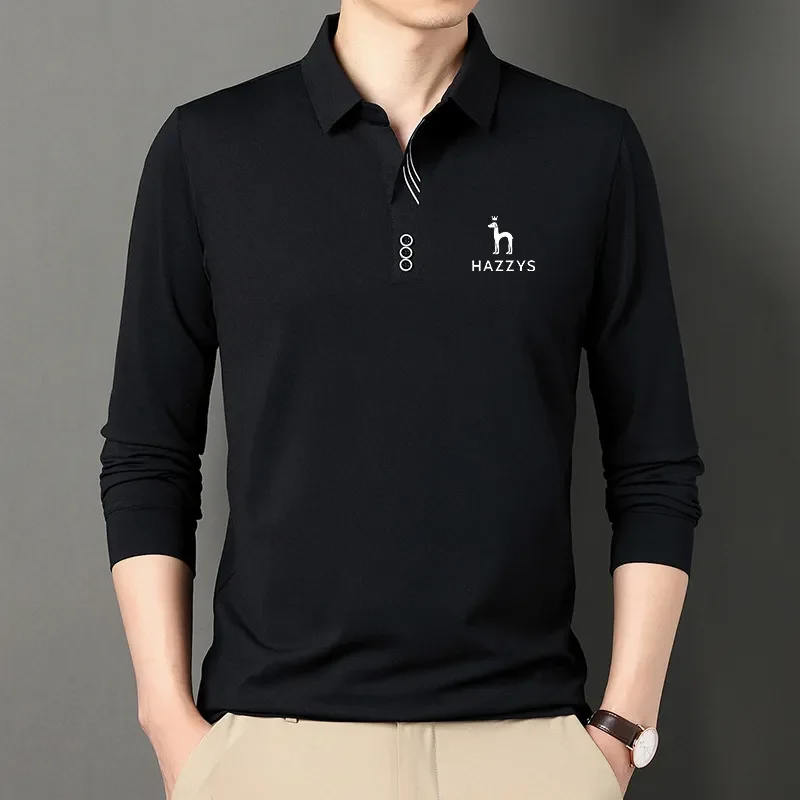 

Hedge Men's Clothing 2023 Golf Wear Autumn Men's Golf Apparel Long Sleeve Golf Shirt Youth Casual Tee Fashion Polo Shirt Top
