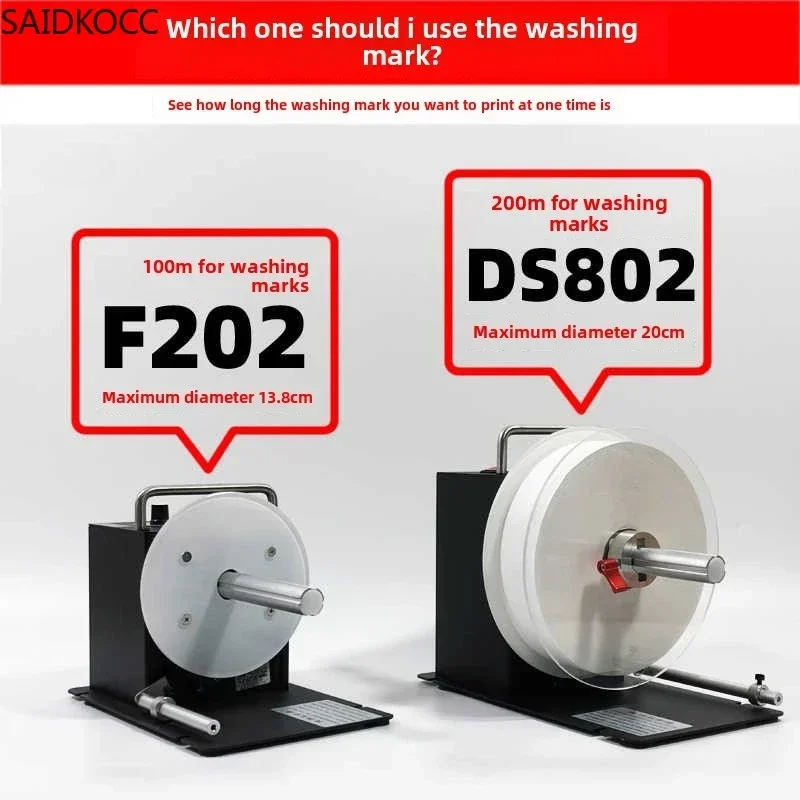 SAIDKOCC Автоматическая машина для переработки этикеток с одной и двойной передачей