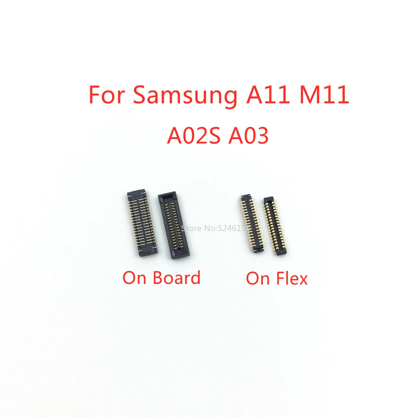 5-10 шт ЖК-экран гибкий FPC разъем 34Pin для Samsung Galaxy A11 A115 A115F M11 M115 A02S A025 A03 A035 разъем на плате