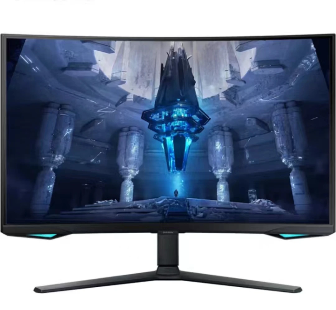 Фото Sam Sung Xuanlong Knight G8 4K изогнутый мини-светодиод HDR2000 с высокой щеткой для киберспорта 32-дюймовый S32BG750NC 4K 165 Гц №1
