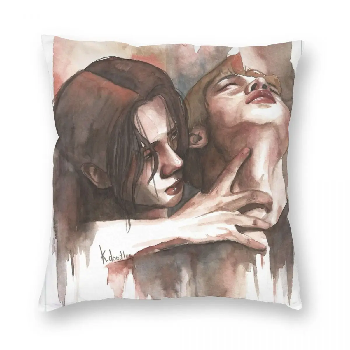 

HYUNJIN BANGCHAN SKZ Zipper Square Pillowcase Home Two Side Printing Decorative Cushion Cover Floral Pillow Case For Car Sofa