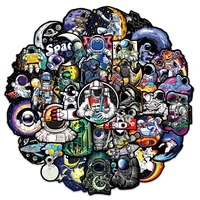 103050pcs outer space astronaut cool stickers cartoon graffiti decals skateboard motorcycle luggage phone car bike sticker toy