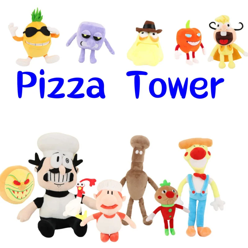 

1/3/4pcs Peppino Pizza Tower Plush Toys Pepperman Plush Toys High Quality Plush Toys Children Birthday Gifts