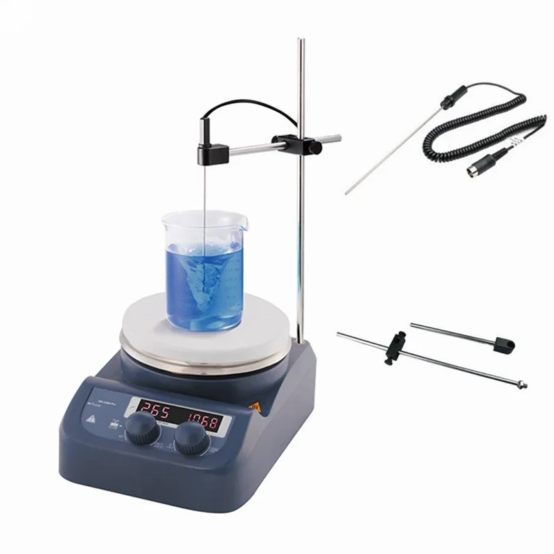 Лабораторная цифровая магнитная мешалка с высокой температурой 3 л